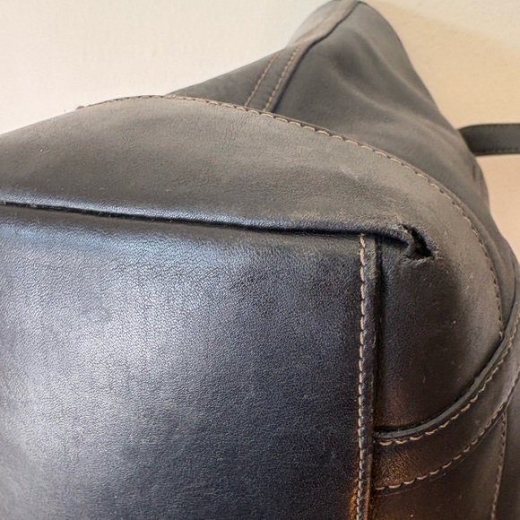 Vintage Coach Hampton Tote Black 5187 - Picture 9 of 11